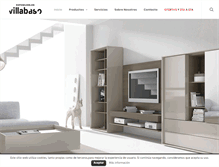 Tablet Screenshot of expomueblesvillabaso.com